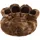 Nobby Hundebett Paw Ø 90 x 24 cm braun
