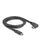 DeLock USB-C auf USB-C 1,00 m Schwarz