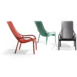 Nardi Outdoor Loungesessel NET LOUNGE 129 x 130 x 200 cm rot 1 St.