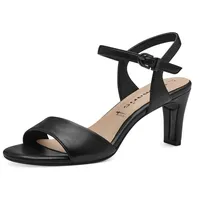 TAMARIS Damen 1-28008-42 Sandalette Mit Absatz, Black Matt, 41
