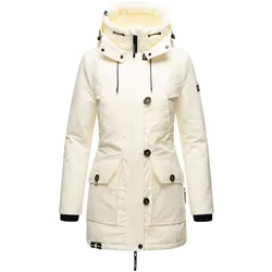 NAVAHOO Damen Winterjacke Warm gefütterter Wasserdichter Wintermantel Freezestoorm