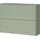 Germania Binetto 99 x 74 x 27 cm Schuhschrank mit Push-to-open Technik / grün