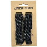 jack the bike rack WHOLEGRAINCYCLES Spannbänder Jack Straps Bungee | schwarz
