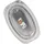 Papstar Starpak 3 Servierplatten, Alu oval 54,7 cm x 35,8 cm