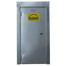 VOLBERG Baustellentür Basic 190 Plus OV (97,5 x 195 cm, DIN Anschlag: Links, Verzinkt, RC 2)
