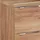 Lomadox Badezimmermöbel Waschtisch-Unterschrank Set, Wotaneiche Nb., 2 Softclose-Auszüge, 1 Regal, B/H/T ca. 81/59,5/46 cm Hergestellt in Europa, Badezimmer, Badezimmerschränke, Waschtischkombinationen