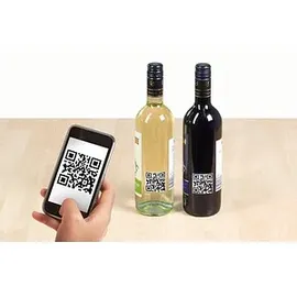 Herma QR-Code Etiketten 9642 Weiß 40,0 x 40,0 mm 25 Blatt