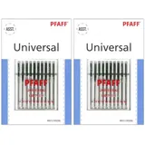 Pfaff 2x PFAFF Universal Nadeln Stärke gemischt System 130/705 H (821195096)