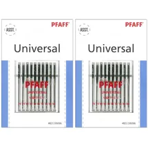 Pfaff 2x PFAFF Universal Nadeln Stärke gemischt System 130/705 H (821195096)