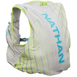 Nathan Pinnacle 12l Trinkweste - Vapor Grey / Caribbean Blue - M