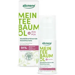 alkmene MEIN TEE BAUM ÖL Hautbildverfeinernde Gesichtscreme 50 ml Creme
