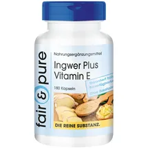 Fair & Pure Ingwer 600 mg Plus Vitamin E Kapseln 180 St.