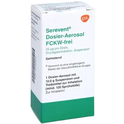 SEREVENT FCKW frei 120 Hub Dosieraerosol 120 Sp