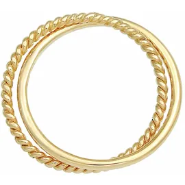 Elli Ring Wickelring Klassik Fein Gedreht 925 Silber