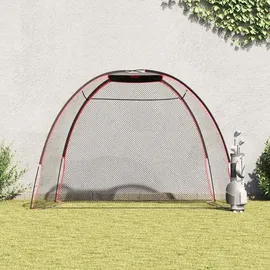 vidaXL Golf Trainingshilfe Schwarz 314 x 150 x 206 cm Polyester