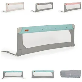 Cangaroo Bettschutzgitter Leinen 130 cm türkis