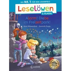 LOEWE VERLAG 978-3-7432-1620-4 Leselöwen 2. Klasse - Alarm! Diebe im Freizeitpark!