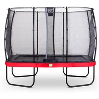 EXIT TOYS Elegant 214 x 366 cm inkl. Economy Sicherheitsnetz rot
