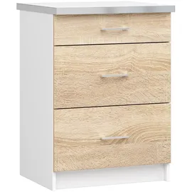 Akord Unterschrank AKORD LIMA 60 x 82 x 44,5 cm Weiß
