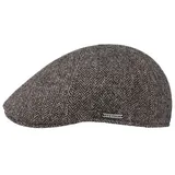 Stetson Texas Herringbone Cap - Schiebermütze Herren - Flatcap mit Schirm braun 57/M
