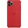 Apple iPhone 11 Pro Max Silikon Case rot