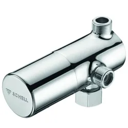 SCHELL Eckventil-Thermostat RV, Filter, 3/8", chrom