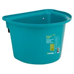 Can-Agri Futterbehälter Mit Metallhaken zum Aufhängen 12L, aquamarin