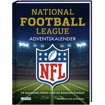 Lappan Verlag NFL - American Football Adventskalender: Adventsbuch für Erwachsene mit 24 Seiten zum Auftrennen - Hintergrundwissen testen und zum Experte werden