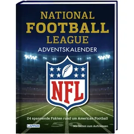 Lappan Verlag NFL - American Football Adventskalender: Adventsbuch für Erwachsene mit 24 Seiten zum Auftrennen - Hintergrundwissen testen und zum Experte werden
