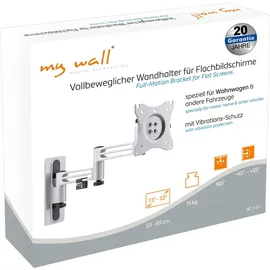 My Wall TV-Wandhalterung für Wohnmobile – HC1-3L, TV Wandhalterung für Wohnmobil und Wohnwagen, Fernsehhalterung, Schwenkbar, Neigbar, VESA kompatibel, Bildschirmhalterung