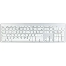 GeneralKeys Tastatur Mac: Tastatur für Apple macOS mit Bluetooth, Nummernblock & Scissor-Tasten (iMac, Slim, Smartphone)