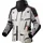 LS2 Apollo wasserdichte Motorrad Textiljacke, hellgrau/schwarz/rot, M