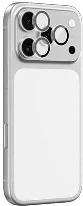 Lens Glass for iPhone 17 Pro / Pro Max with Black Aluminum Frame