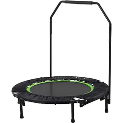 Fitness-Trampolin - Zusammenklappbar - Inkl. Sicherheitsmatten - Ø104 cm Gr. 104 - 4 Jahre