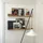 Queence Wandregal 70 x 5 x 9 cm Braun