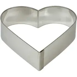 SCHNEIDER Tortenring, Herz 155073 , Durchmesser: 220 mm, Höhe: 50 mm