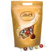 Lindt Schokolade LINDOR Kugeln Mischung | 2 kg Beutel | Ca. 160 LINDOR Kugeln in den Sorten Vollmilch, Weiß, Dark 60%, Haselnuss | Pralinengeschenk | Großpackung | Schokoladengeschenk