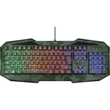 Trust GXT 830 RW-C Avonn Gaming Tastatur DE
