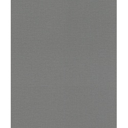 Vliestapete RASCH "Tapetenwechsel II", grau, B:0,53m L:10,05m, Vlies, Tapeten, mit textiler Struktur, grau