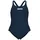 Arena Team Pro Solid Badeanzug Mädchen Swim-Pro Einfarbig - Navy-white - 140