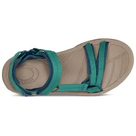 Teva Damen Terra Fi Lite Womens Sandale, Waves Cadmium Green, 36 EU