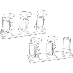 Zebra Universal Cradle - Ladestation für Barcode-Scanner