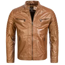 Rock Creek Lederjacke braun XL