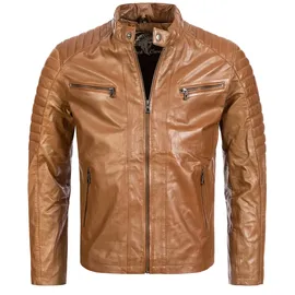 Rock Creek Lederjacke braun XL