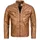 Rock Creek Lederjacke braun XL