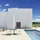 Paperflow CROSS Gartentisch 60 x 60 x 75 cm Grau
