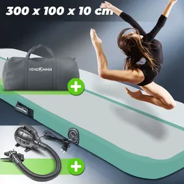 Vendomnia TRACK Matte - aufblasbar, Tumbling Gymnastikmatte, Turnmatte, Trainingsmatte, Fitnessmatte