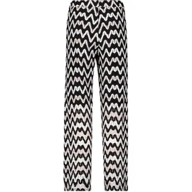 Betty & Co Schlupfhose mit Struktur Schwarz 44