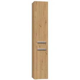 Topeshop Badezimmerschrank Nel Iv Mit Korb, Farbe: Oak