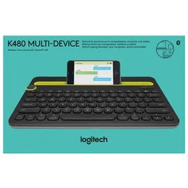 Logitech K480 DE schwarz
